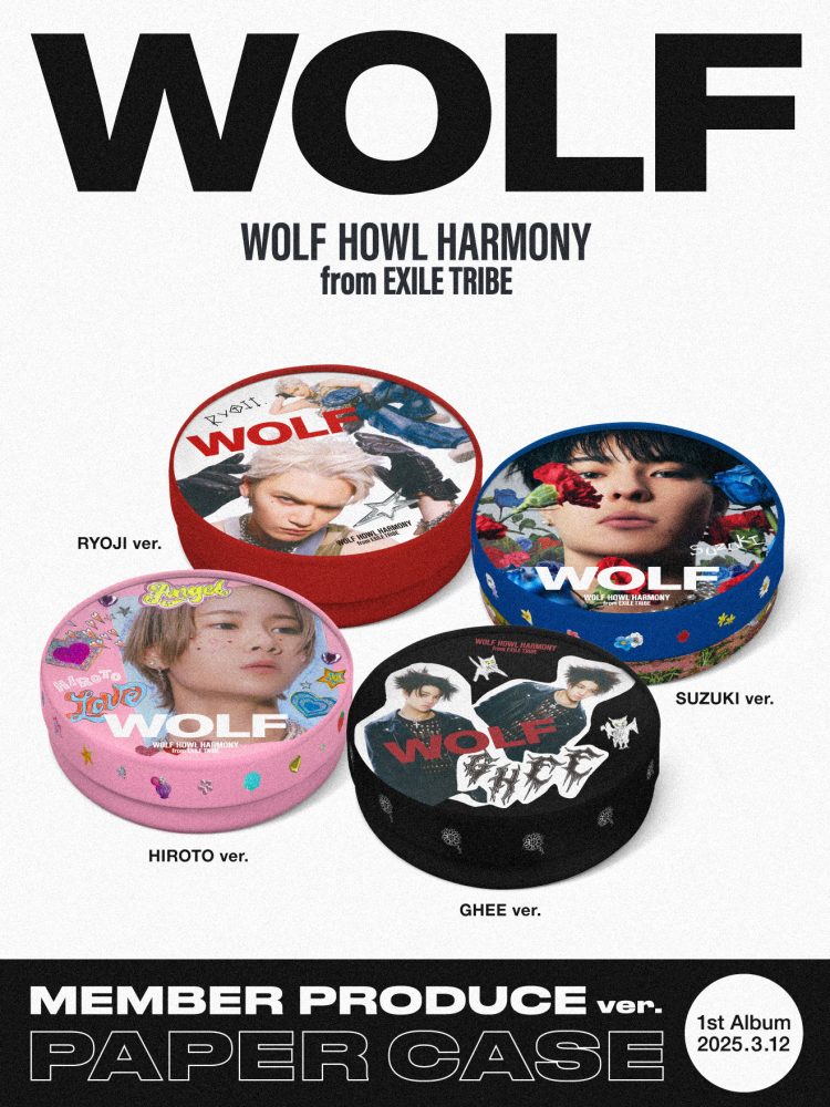 WOLF HOWL HARMONY from EXILE TRIBE 2025.03.12 1st Album